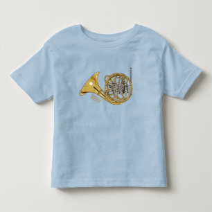Camiseta Infantil Imagem de desenho animado francês