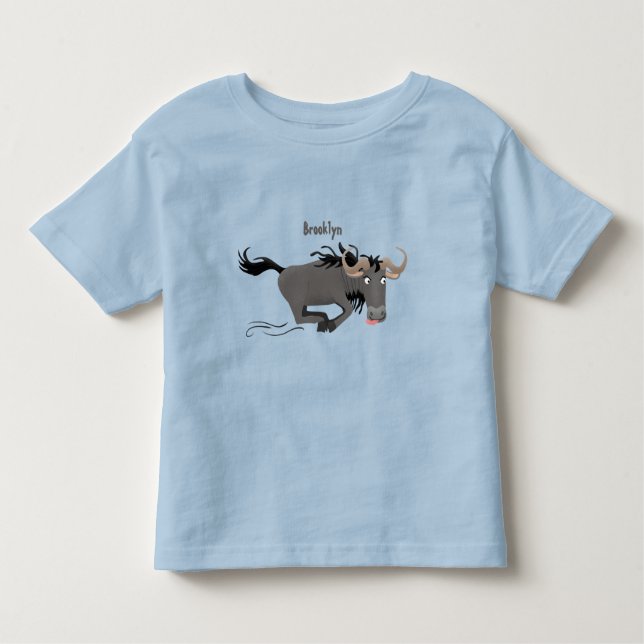 Camiseta Infantil Imagem de desenhos animados de geleia engraçada (Frente)