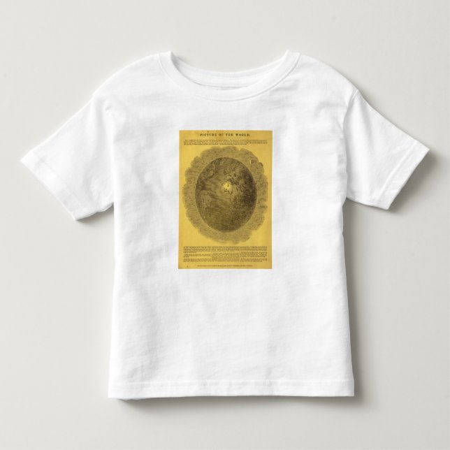 Camiseta Infantil Imagem do mundo (Frente)