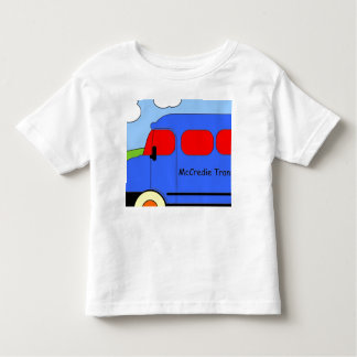 Camiseta Infantil Imagem do ônibus de Balamory