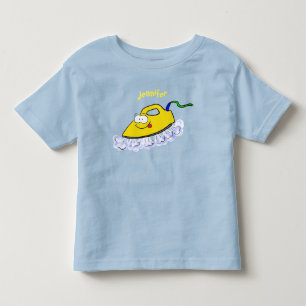Camiseta Infantil Imagem engraçada da lavanderia de ferro