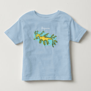 Camiseta Infantil Imagem engraçada e engraçada de desenho animado