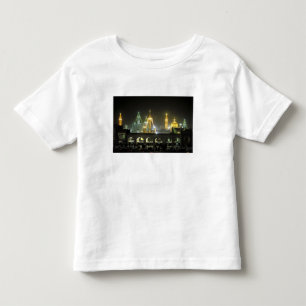 Camiseta Infantil Imam Reza Shrine Complex à noite, Mashhad,