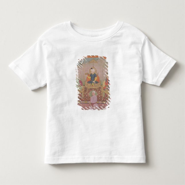 Camiseta Infantil Imperador Babur de Mughal e seu filho, Humayan (Frente)