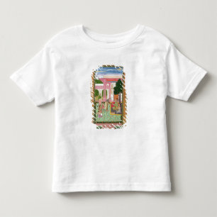 Camiseta Infantil Imperador Jahangir (1569-1627) com seu associado e