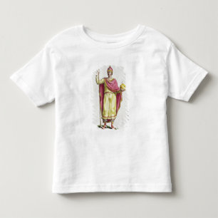 Camiseta Infantil Imperador Otto III (980-1002), gravado por Pierre