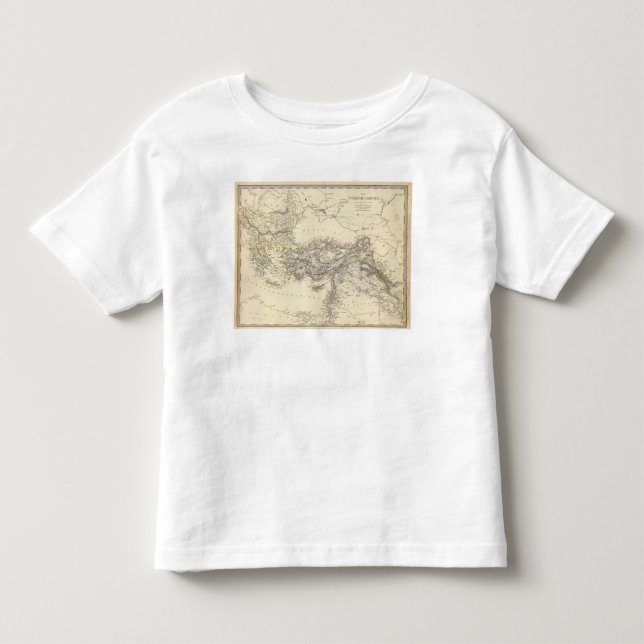 Camiseta Infantil Império turco, piscina (Frente)