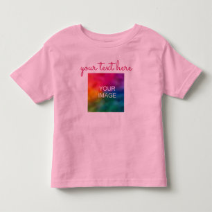Camiseta Infantil Impressão Dupla Face Enviar Foto Adicionar Texto R