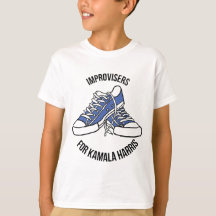 Camiseta infantil "Improvisioners for Kamala Harri