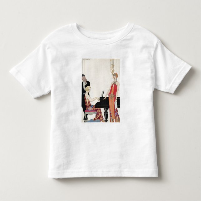 Camiseta Infantil Incantation, ilustração para 'Gazeta du Bon Ton' (Frente)