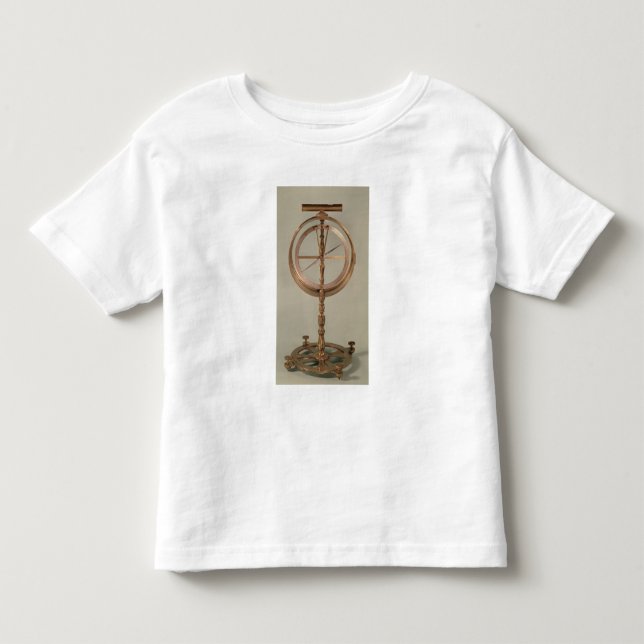 Camiseta Infantil Inclinando o compasso que pertence para contar (Frente)
