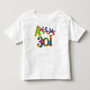 Camiseta Infantil Incrível 30 t-shirts e presentes