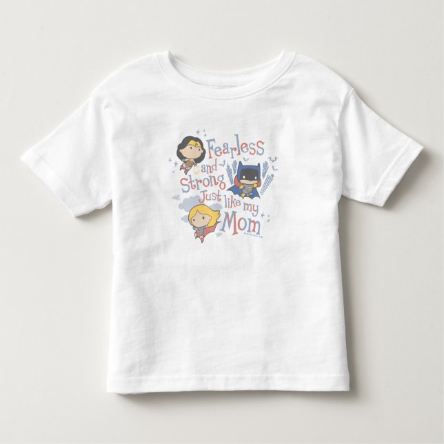 Camiseta Infantil Incrível E Forte Como Minha Mãe (Frente)