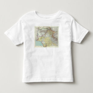Camiseta Infantil India e Afganistan