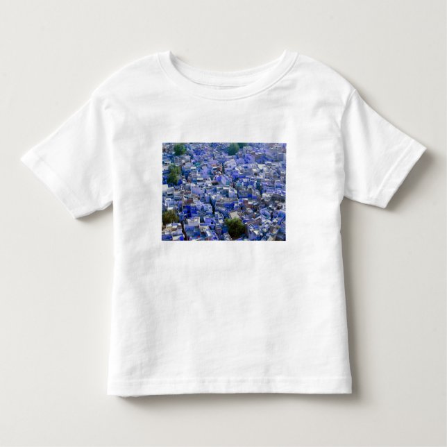 Camiseta Infantil ÍNDIA, Rajasthan, Jodhpur: Cidade Azul de Jodhpur (Frente)