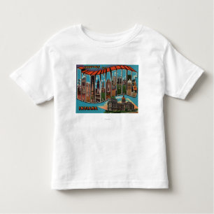 Camiseta Infantil Indianapolis, Indiana (construção principal)