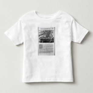 Camiseta Infantil Indianos de Virgínia que fazem barcos do