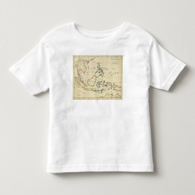 Camiseta Infantil Índias do leste (Frente)