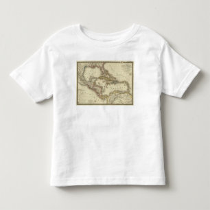 Camiseta Infantil Índias Ocidentais América Central