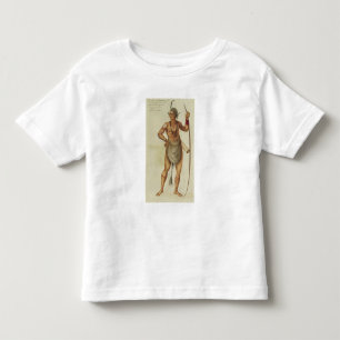 Camiseta Infantil Índio no Corpo da Tinta