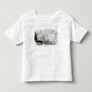 Camiseta Infantil Indique a rua, Boston, gravada por S.Lacey