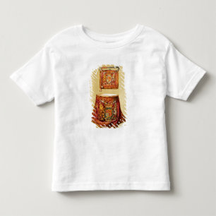 Camiseta Infantil Indique a trombeta, provavelmente George III, e