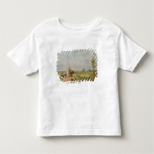 Camiseta Infantil Indo ao Hayfield, 1853 (óleo no millboard)