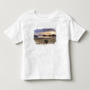 Camiseta Infantil Indonésia, Parque Nacional de Komodo. Pôr do sol