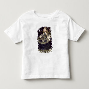 Camiseta Infantil Infanta Margarita em Azul, 1659