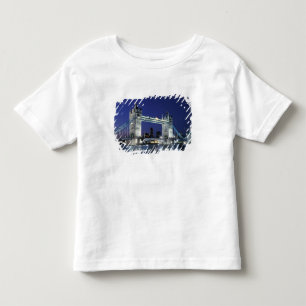 Camiseta Infantil Inglaterra, Londres, Tower Bridge 3
