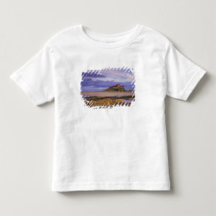 Camiseta Infantil Inglaterra, Northumberland, Castelo de Bamburgh