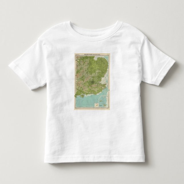 Camiseta Infantil Inglaterra & Wales (Frente)