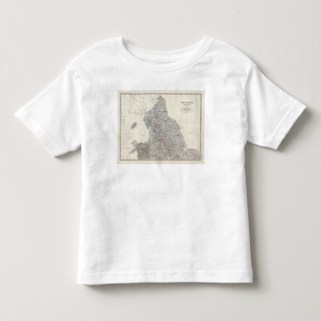 Camiseta Infantil Inglaterra, Wales N (Frente)