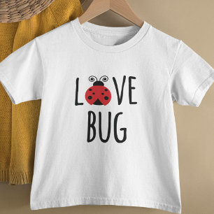 Camiseta Infantil Inseto de amor