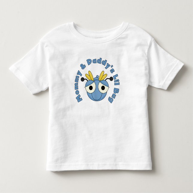 Camiseta Infantil INSETO e PAI (Frente)