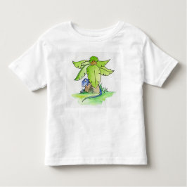 Camiseta Infantil Inseto, lagartixa oculta...