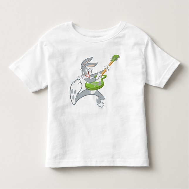 Camiseta Infantil INSETOS BUNNY™ Acionando Violão (Frente)