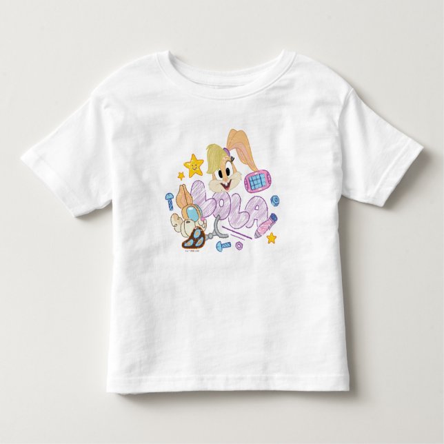 Camiseta Infantil INSETOS BUNNY BUILDERS™| Lola Sketch Art (Frente)