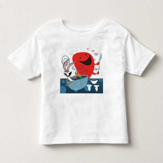 Camiseta Infantil INSETOS BUNNY™ & Gossamer Whimsical Medium Prep (Frente)