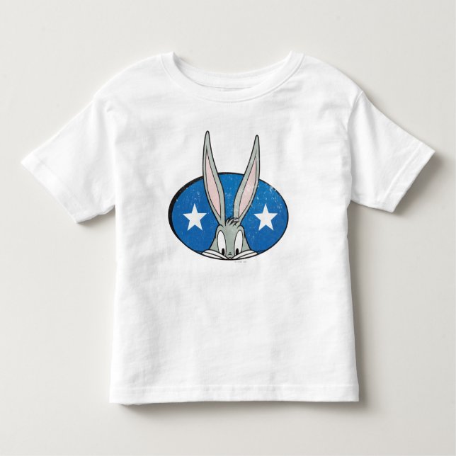 Camiseta Infantil INSETOS BUNNY™ Stars Crachá (Frente)