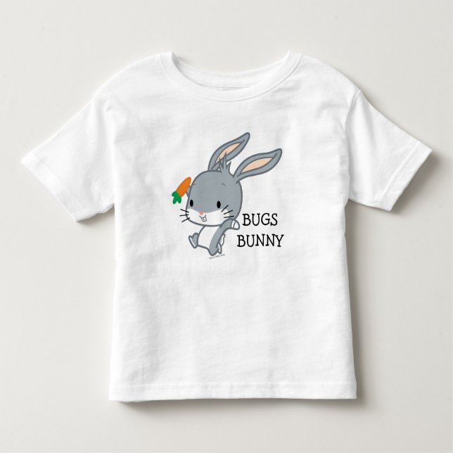 Camiseta Infantil INSETOS Chibi BUNNY™ com Cenoura (Frente)