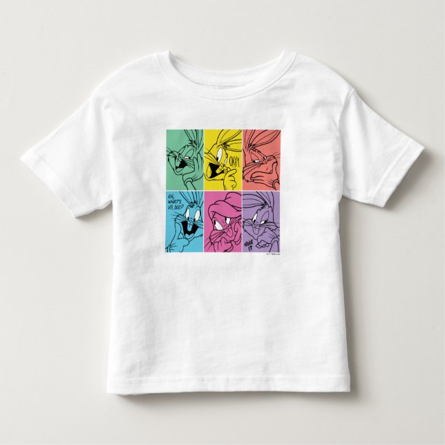 Camiseta Infantil INSETOS - Expressões BUNNY™ Color Block (Frente)
