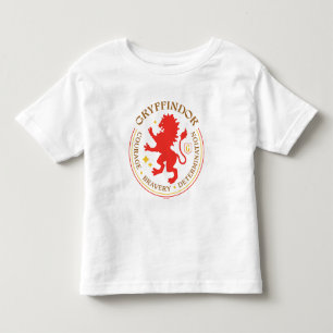 Camiseta Infantil Insígnia de Orgulho da Casa GRYFFINDOR™ Leão Verme