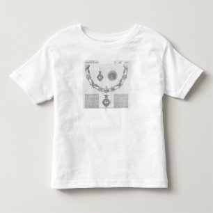 Camiseta Infantil Insígnias da ordem de Knighthood
