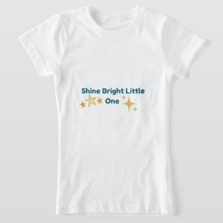 Camiseta Infantil Inspiradora Brilhe Pequeno