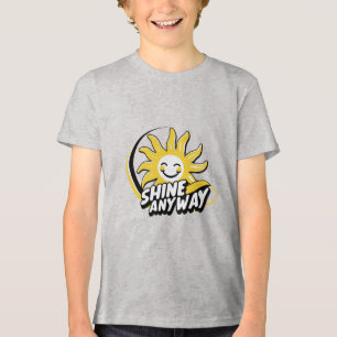 Camiseta Infantil Inspiradora – Camiseta Brilhe