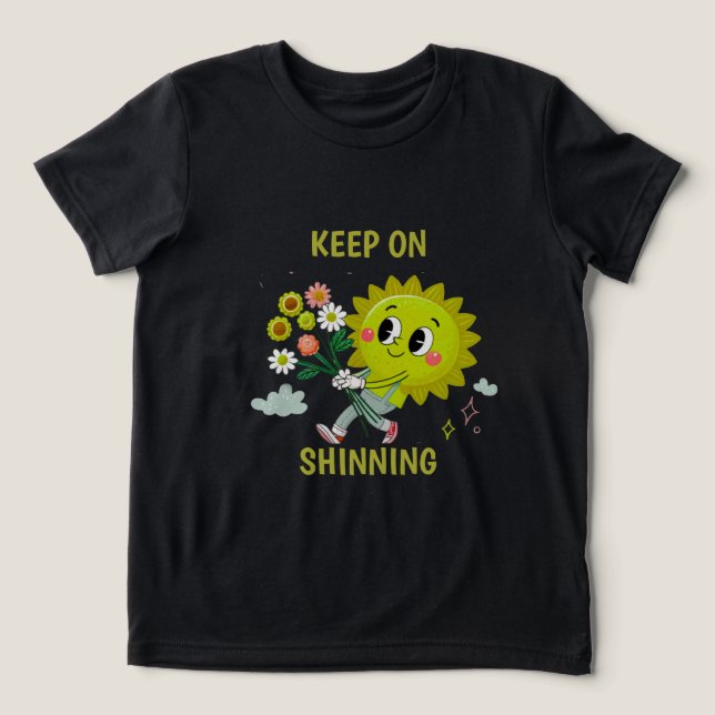 Camiseta Infantil Inspiradora para Jovens (Design frontal)