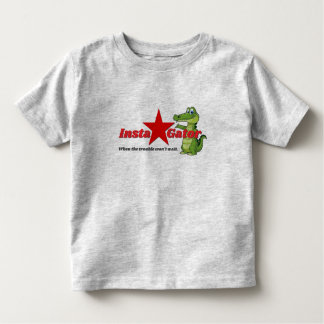 Camiseta Infantil Insta-Gator - Quando o problema não vai esperar