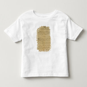 Camiseta Infantil Instruções aos soldados emitidos por Napoleon