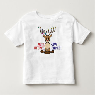 Camiseta Infantil Interfé Hanukkah/Natal Toddler T-Shirt